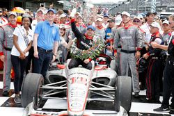 Il vincitore della gara Will Power, Team Penske Chevrolet