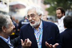 Jean Todt, President, FIA. and Tenor Placido Domingo