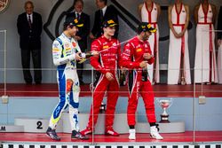 Podium : Lando Norris, Carlin, Antonio Fuoco, Charouz Racing System, Louis Deletraz, Charouz Racing System