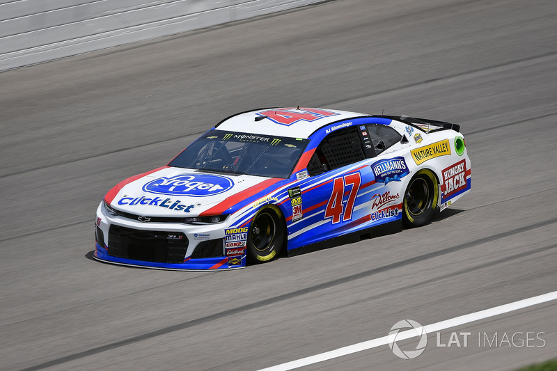 18. A.J. Allmendinger, JTG Daugherty Racing, Chevrolet Camaro Kroger ClickList
