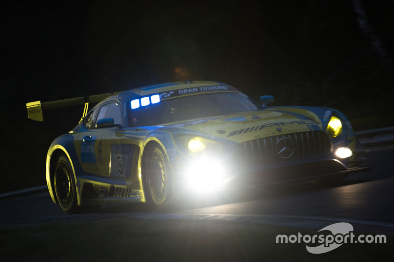 #5 Mercedes-AMG Team Black Falcon Mercedes-AMG GT3: Yelmer Buurman, Thomas Jäger, Jan Seyffarth, Luca Stolz