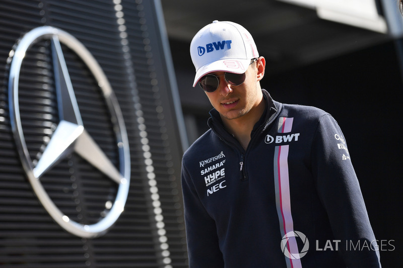 Esteban Ocon, Force India F1