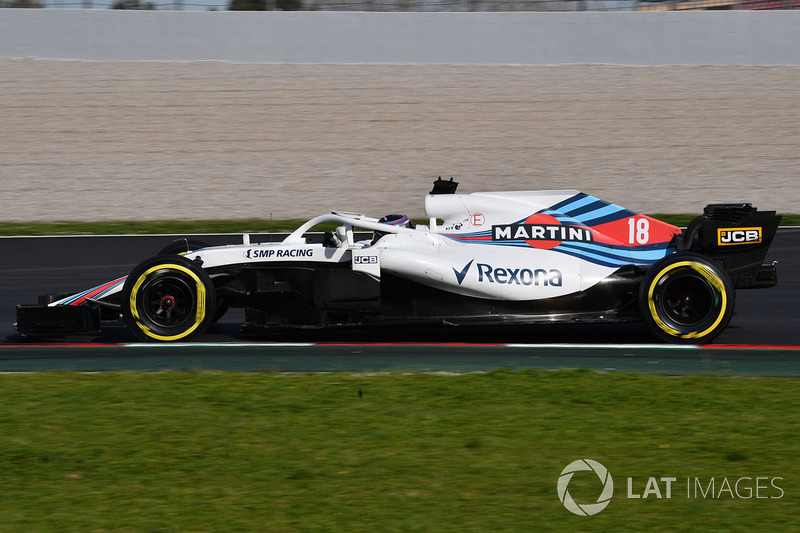 4º Williams FW41: 819 vueltas.