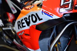 Des ailerons sur la moto de Marc Marquez, Repsol Honda Team