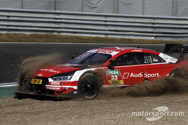 René Rast, Audi Sport Team Rosberg, Audi RS 5 DTM, en la grava