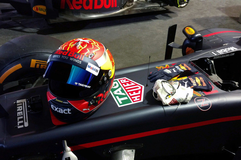 Casco de Max Verstappen, Red Bull Racing