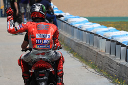 Jorge Lorenzo, Ducati Team, dopo la caduta