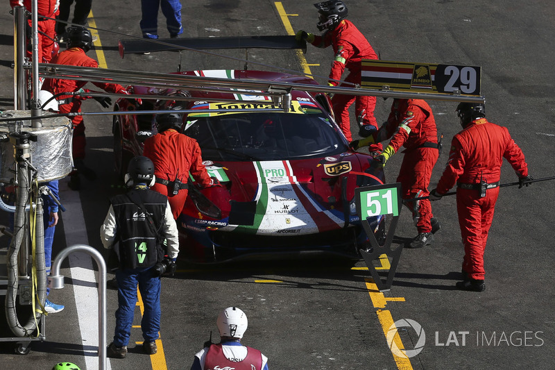 #51 AF Corse Ferrari 488 GTE EVO: Alessandro Pier Guidi, James Calado