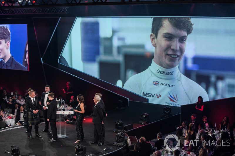 Daniel Ticktum gana el Premio al Joven Piloto del Año de McLaren Autosport