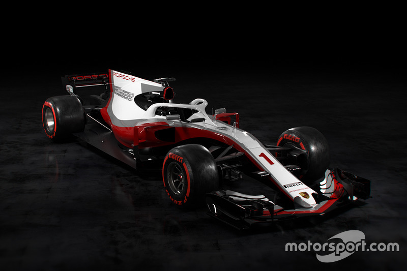 Porsche F1 livery concept