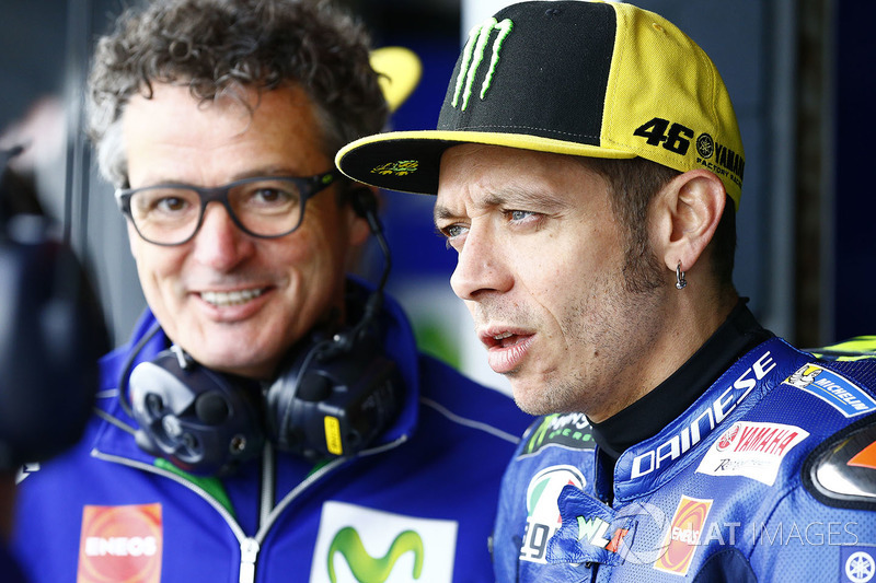 Valentino Rossi et Bernard Ansiau
