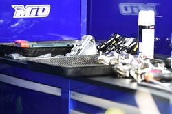 Des pièces de la moto de Valentino Rossi, Yamaha Factory Racing