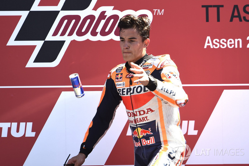 Podyum: Yarış galibi Marc Marquez, Repsol Honda Team