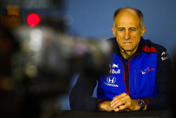 Franz Tost, Team Principal, Toro Rosso, in the Press Conference