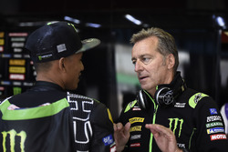 Hervé Poncharal, le patron de l'équipe Monster Yamaha Tech3