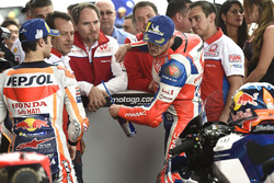 Ganador de pole Jack Miller, Pramac Racing, Dani Pedrosa, Repsol Honda Team