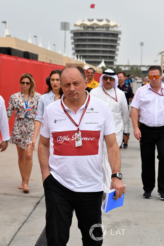 Frederic Vasseur, Sauber, Team Principal