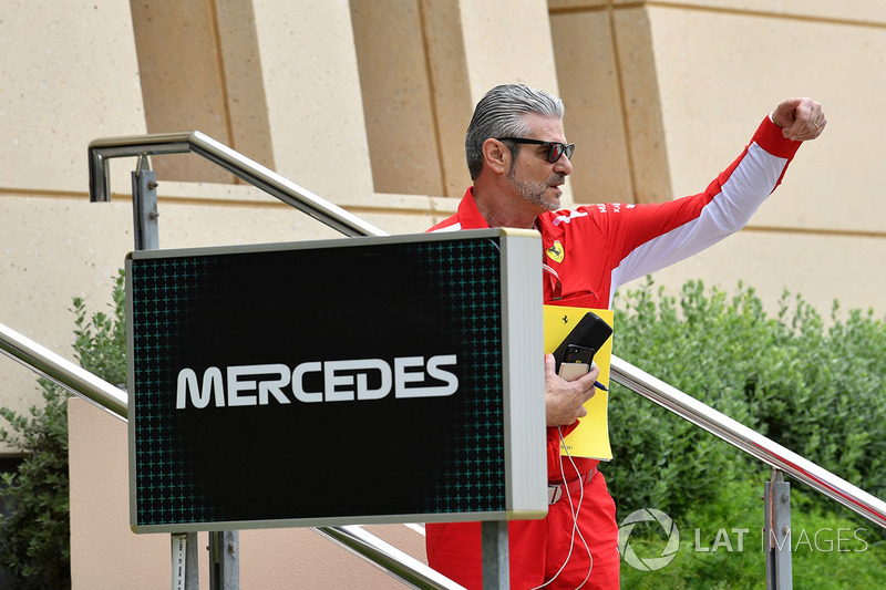 Maurizio Arrivabene, director del equipo Ferrari