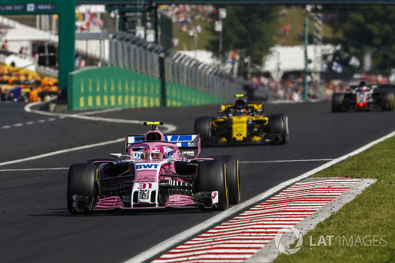 13e : Esteban Ocon (Force India)