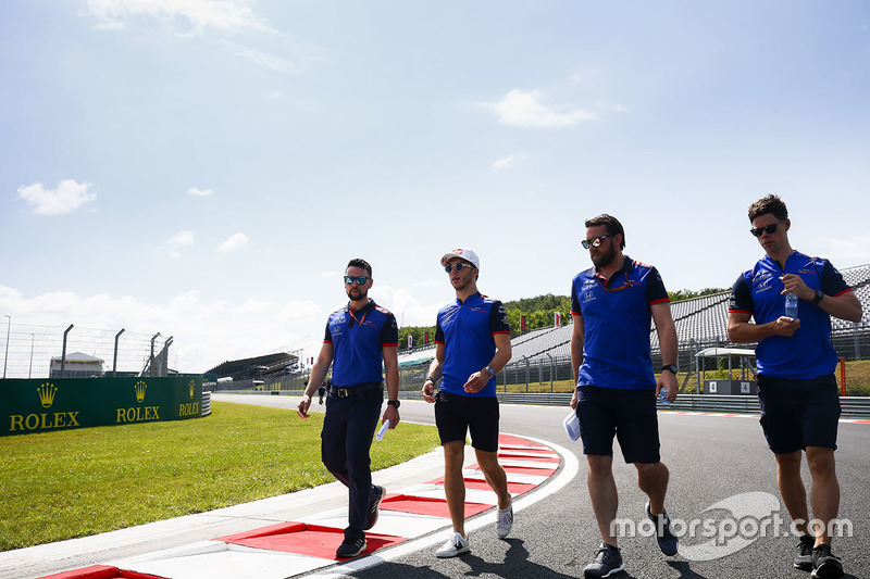 Ознакомление с трассой: Пьер Гасли, Scuderia Toro Rosso