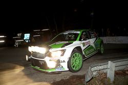 Umberto Scandola, Guido D'Amore, Skoda Fabia R5, Daytona Race