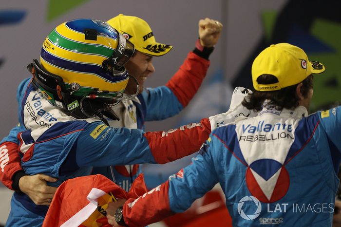 LMP2 ganador #31 Vaillante Rebellion ORECA 07-Gibson: Julien Canal, Nicolas Prost, Bruno Senna