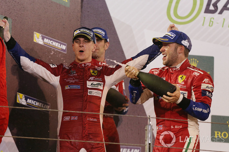 Podium LMGTE Pro: second place James Calado