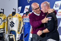 Carmelo Ezpeleta, CEO of Dorna Sports, Randy Mamola