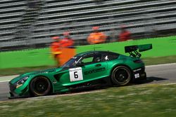 #6 Black Falcon Mercedes-AMG GT3: Hubert Haupt, Gabriele Piana, Abdulaziz Al Faisal