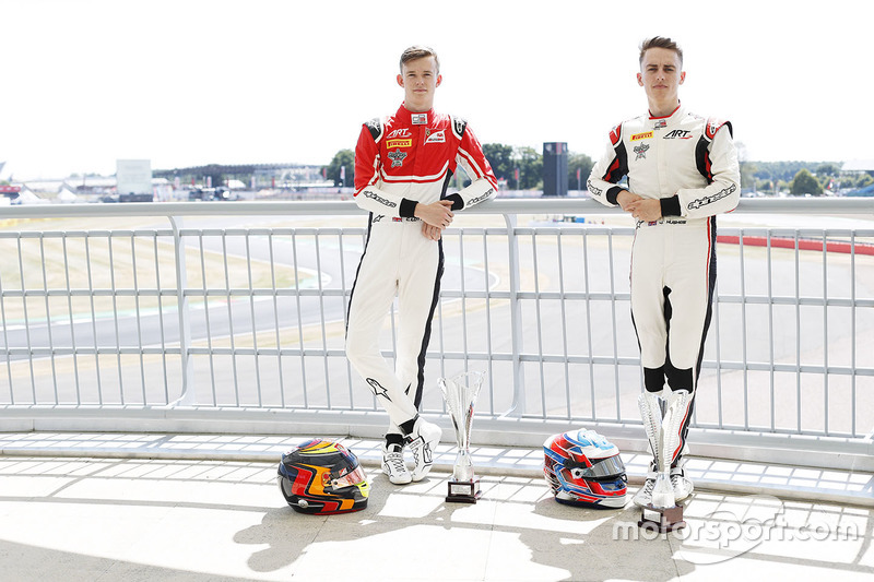 Les vainqueurs du Red Bull Ring, Callum Ilott et Jake Hughes