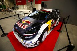 La Ford Fiesta WRC di Sébastien Ogier in esposizione