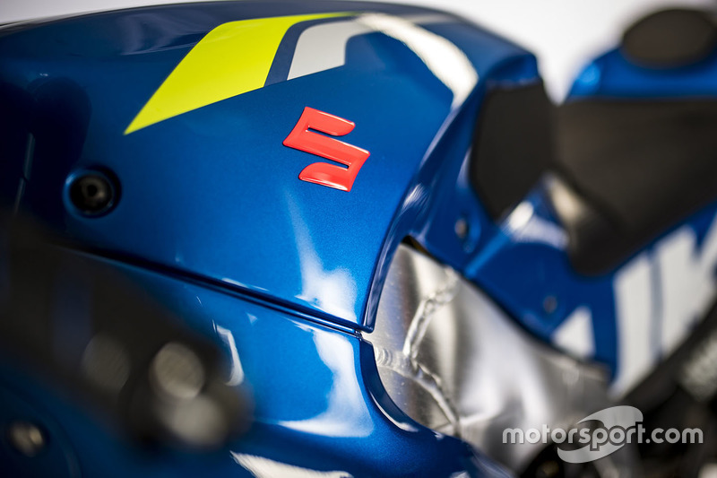 Suzuki GSX-RR 2018 detail, Team Suzuki MotoGP