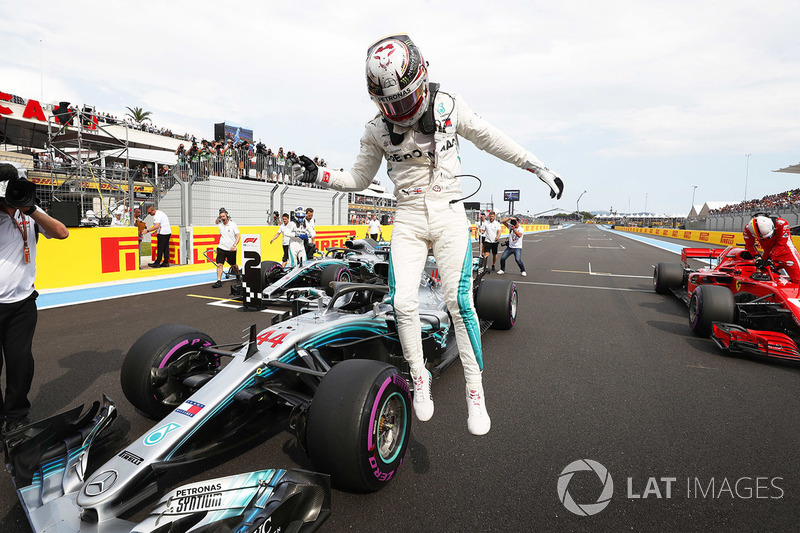 Polesitter Lewis Hamilton, Mercedes AMG F1