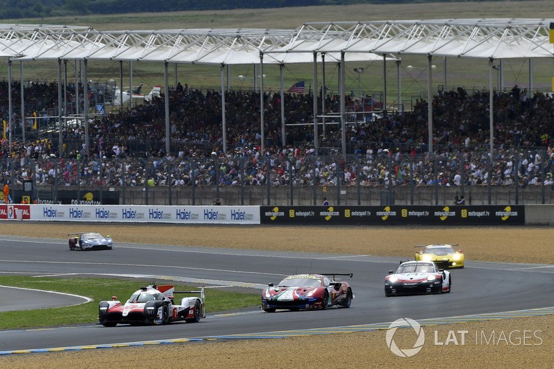 #7 Toyota Gazoo Racing Toyota TS050: Mike Conway, Kamui Kobayashi, Jose Maria Lopez