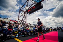 Daniel Ricciardo, Red Bull Racing tijdens de rijdersparade