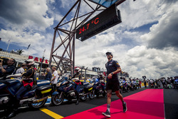 Daniel Ricciardo, Red Bull Racing lors de la parade des pilotes