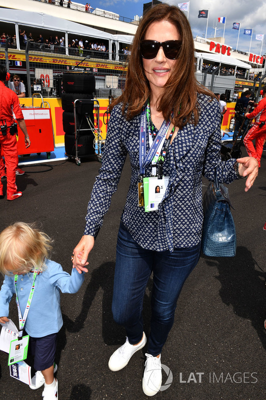 Slavica Ecclestone on the grid