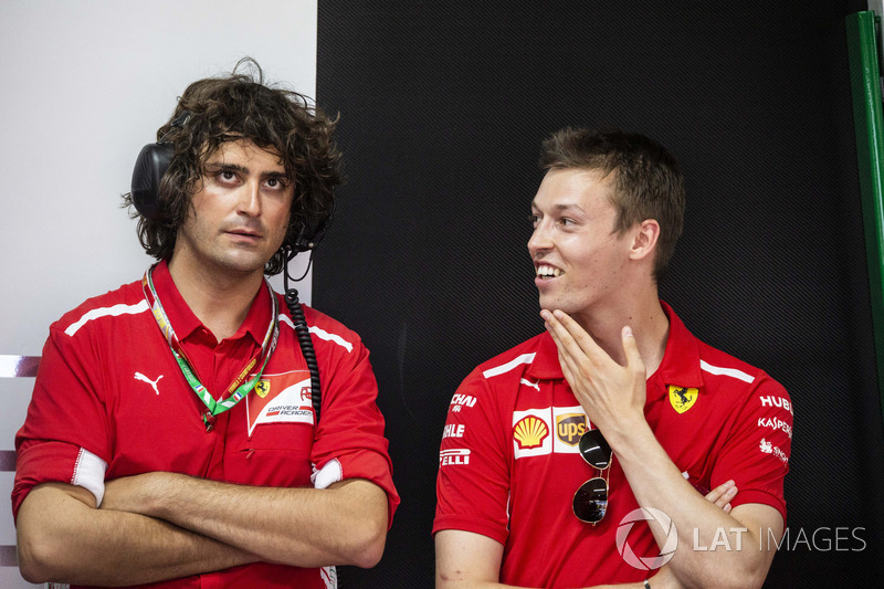 Daniil Kvyat, Ferrari, Marco Matassa, Ferrari