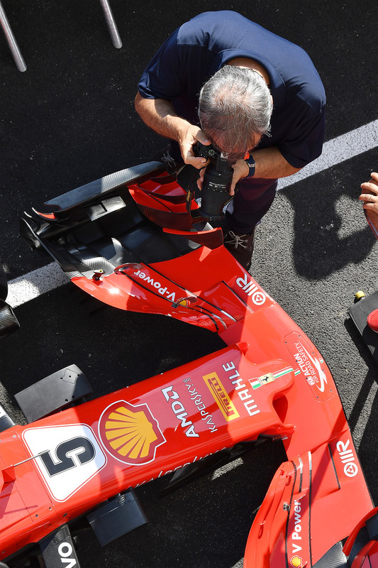 Переднє антикрило Ferrari SF71H