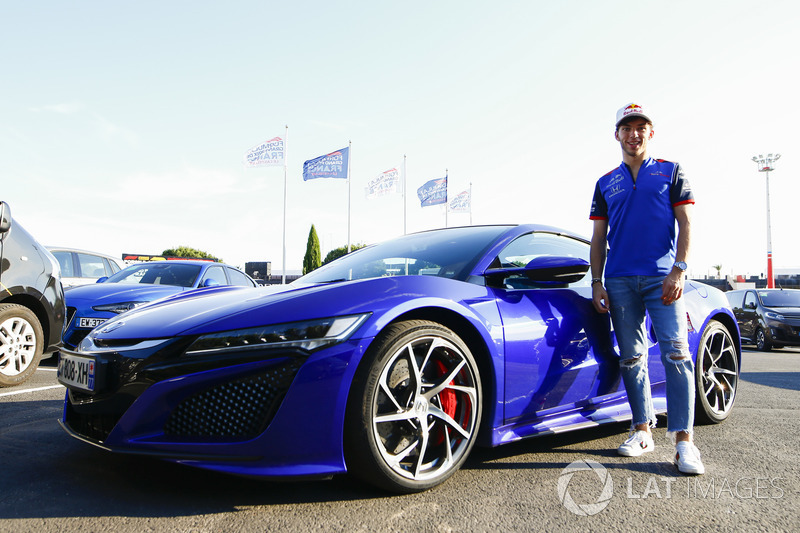 Pierre Gasly, Toro Rosso with a Honda NSX