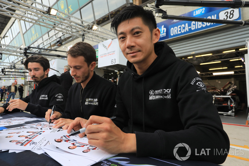#38 Jackie Chan DC Racing Oreca 07 Gibson: Ho-Ping Tung, Gabriel Aubry, Stéphane Richelmi