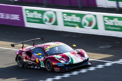 #71 AF Corse Ferrari 488 GTE EVO: Davide Rigon, Sam Bird, Miguel Molina