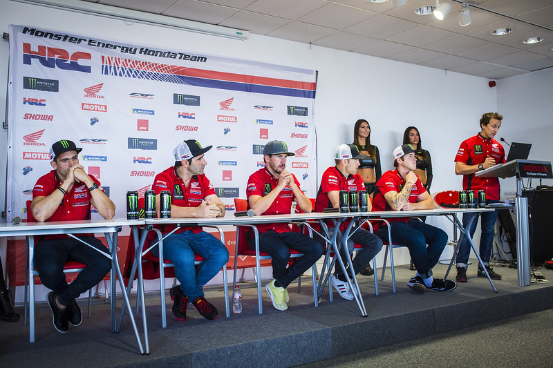 Presentazione Monster Energy Honda Team