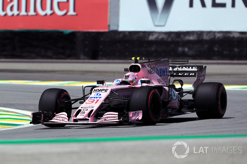 Esteban Ocon, Sahara Force India F1 VJM10 - 2017