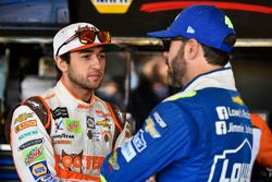 Chase Elliott, Hendrick Motorsports Chevrolet and Jimmie Johnson, Hendrick Motorsports Chevrolet