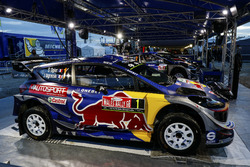 The car of Sébastien Ogier, Julien Ingrassia, Ford Fiesta WRC, M-Sport