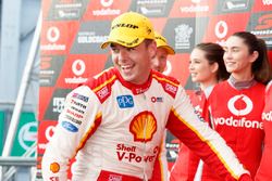 Podium: le vainqueur Scott McLaughlin, DJR Team Penske