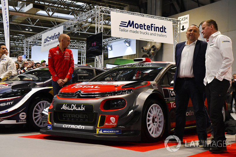 La Citroën C3 WRC 2018 avec Paul Nagle et Yves Matton