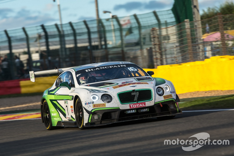 #7 Bentley Team M-Sport Bentley Continental GT3: Steven Kane, Guy Smith, Oliver Jarvis