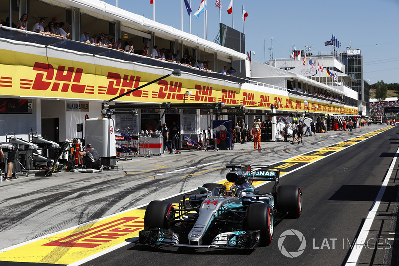 Lewis Hamilton, Mercedes AMG F1 W08